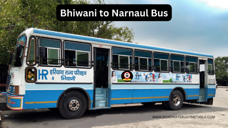 Bhiwani to Narnaul Bus