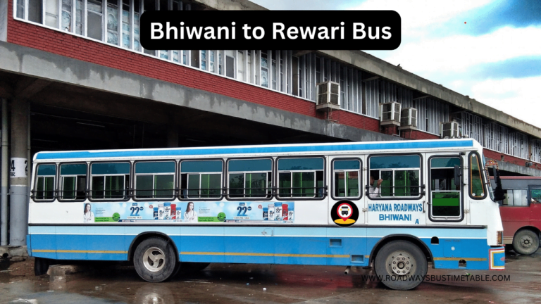 Bhiwani to Rewari Bus