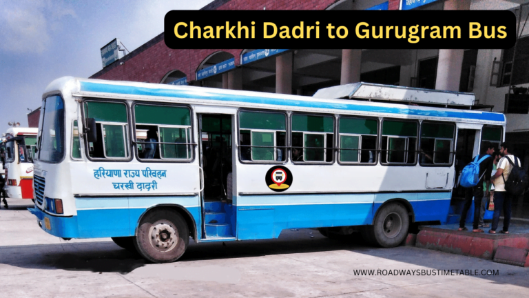 Charkhi Dadri to Gurugram Bus