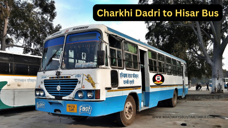 Charkhi Dadri to Hisar Bus