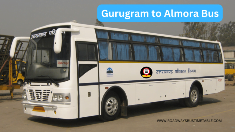 Gurugram to Almora Bus