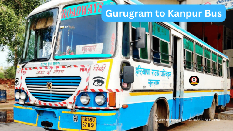 Gurugram to Kanpur Bus