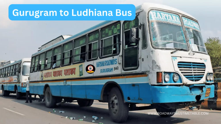 Gurugram to Ludhiana Bus