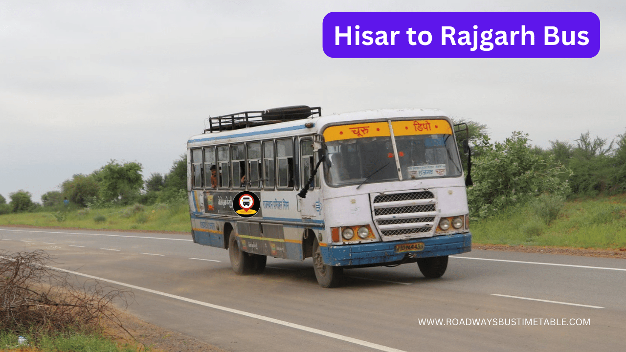 Hisar to Rajgarh Bus Time Table Chartered Bus Jhabua To Rajgarh