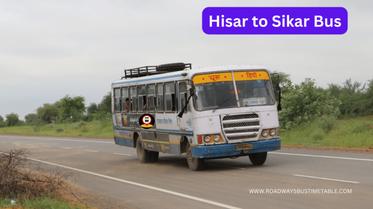 Hisar to Sikar Bus