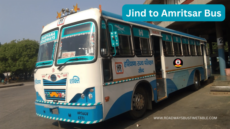 Jind to Amritsar Bus
