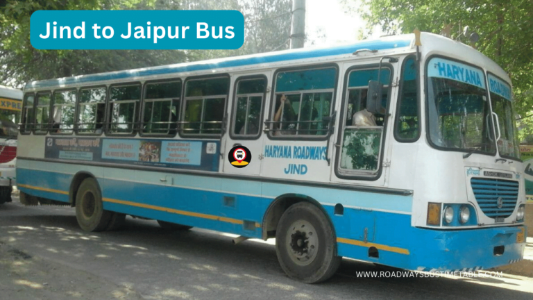 Jind to Jaipur Bus