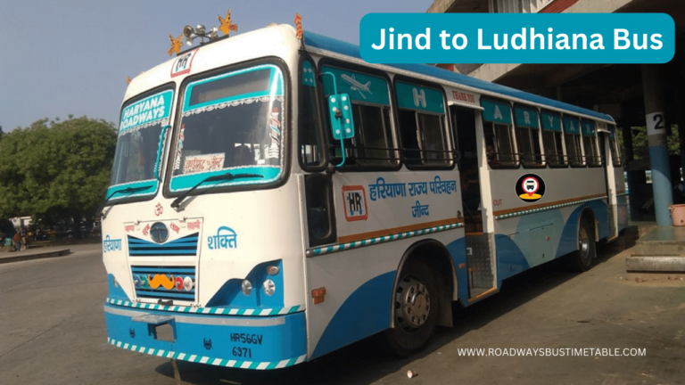 Jind to Ludhiana Bus