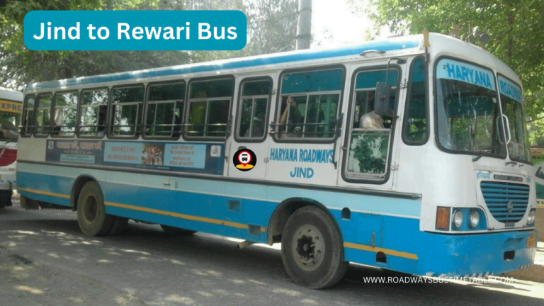 Jind to Rewari Bus