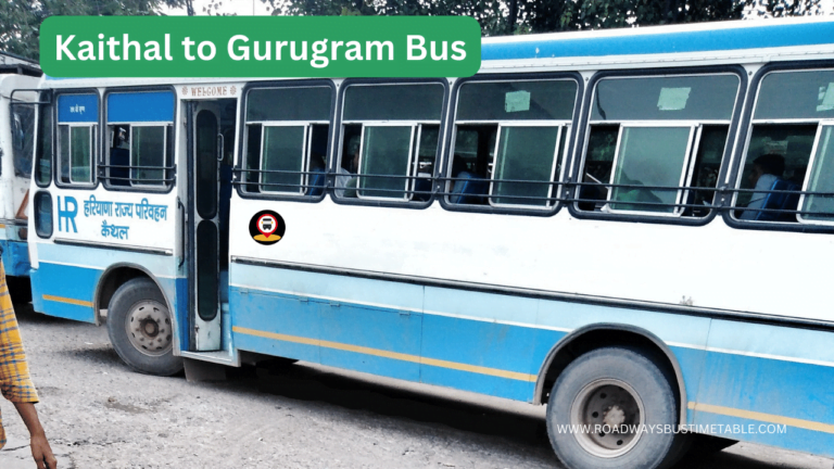 Kaithal to Gurugram Bus