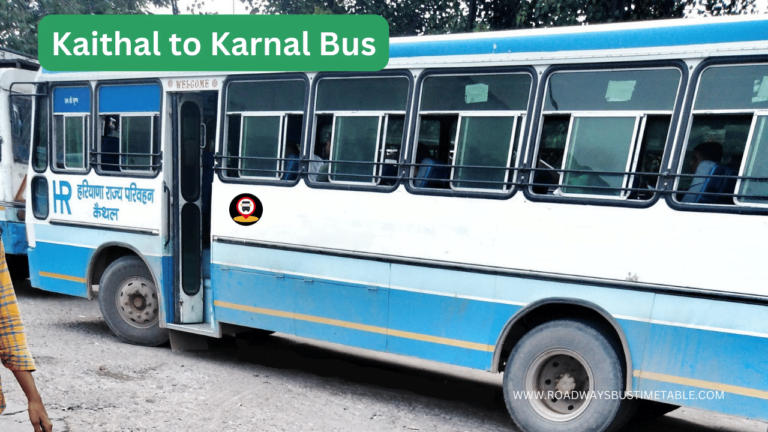 Kaithal to Karnal Bus