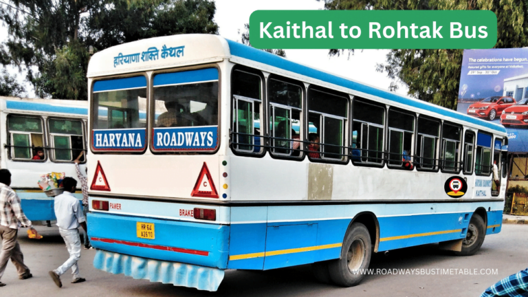 Kaithal to Rohtak Bus