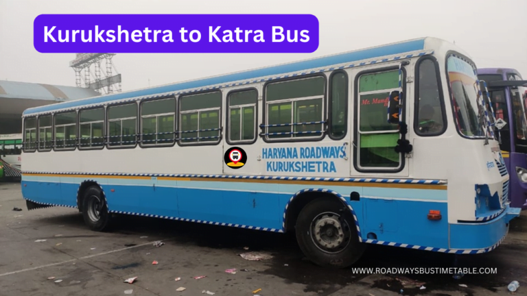 Kurukshetra to Katra Bus