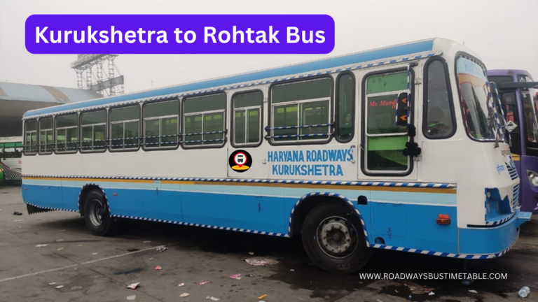 Kurukshetra to Rohtak Bus
