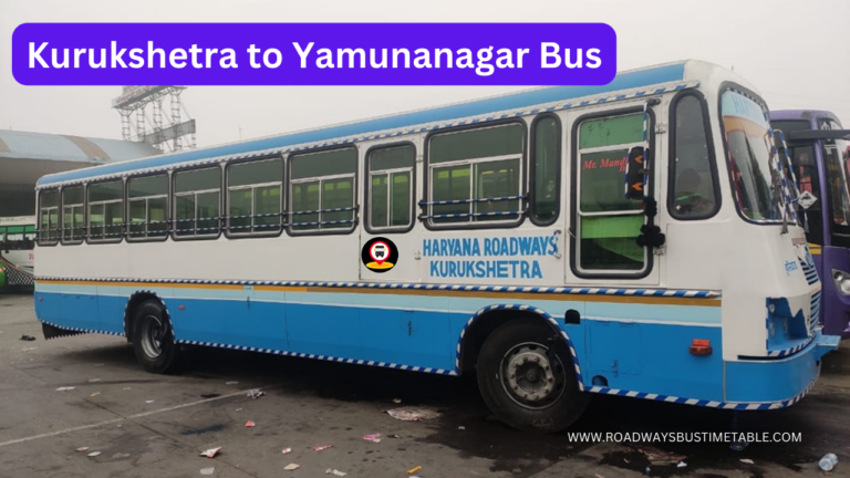 Kurukshetra to Yamunanagar Bus