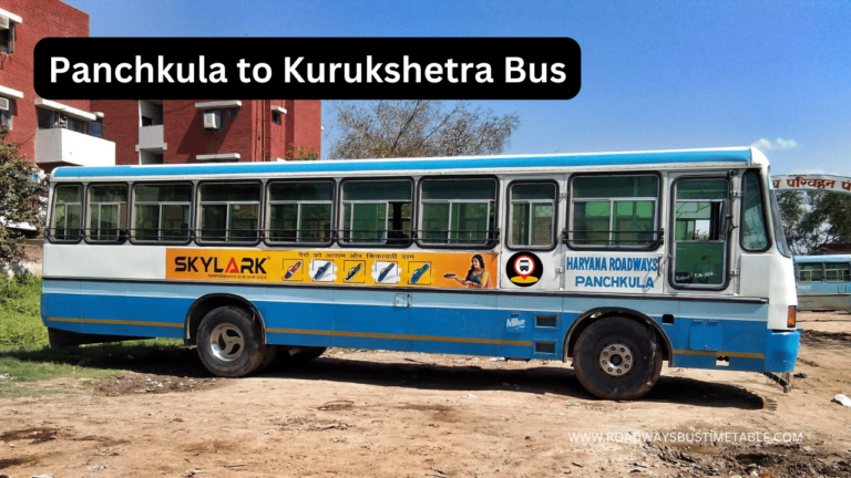 Panchkula to Kurukshetra Bus