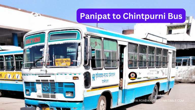 Panipat to Chintpurni Mata Bus