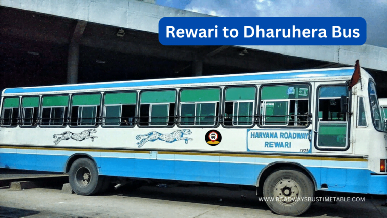 Rewari to Dharuhera Bus