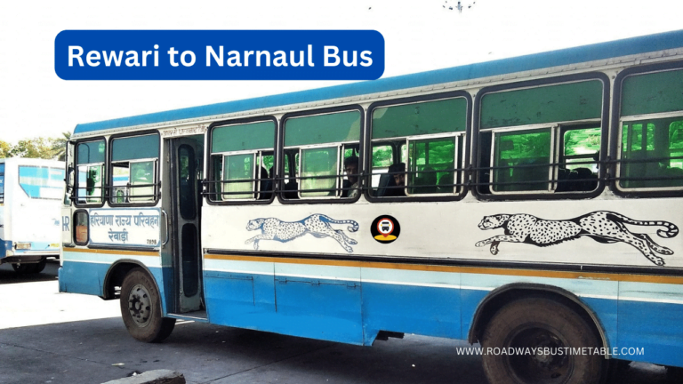 Rewari to Narnaul Bus
