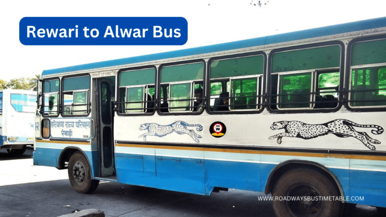 Rewari to Alwar Bus