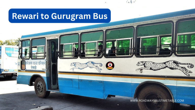Rewari to Gurugram Bus
