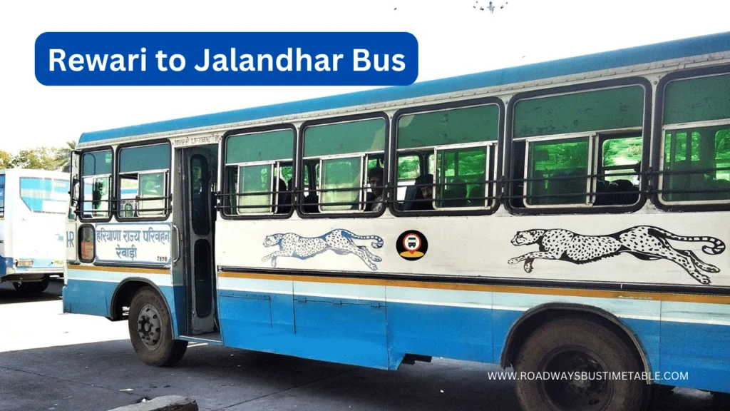 Rewari to Jalandhar Bus