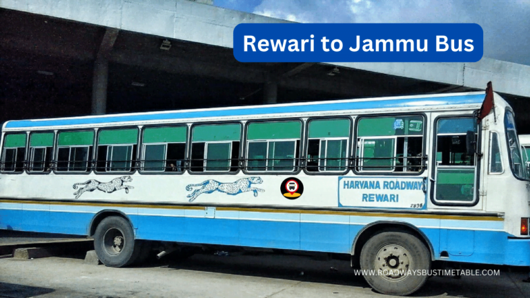 Rewari to Jammu Bus