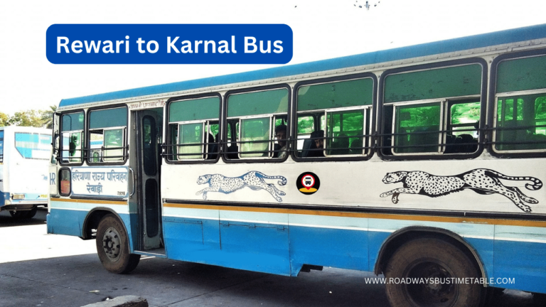Rewari to Karnal Bus