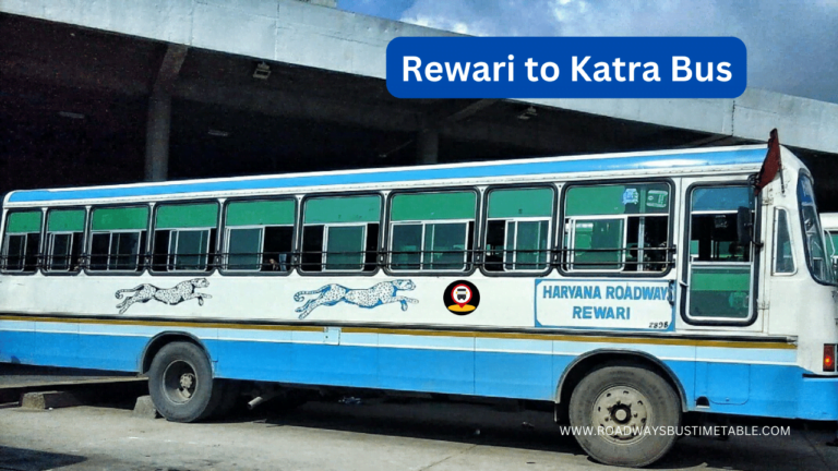 Rewari to Katra Bus