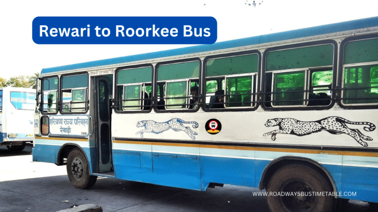 Rewari to Roorkee Bus