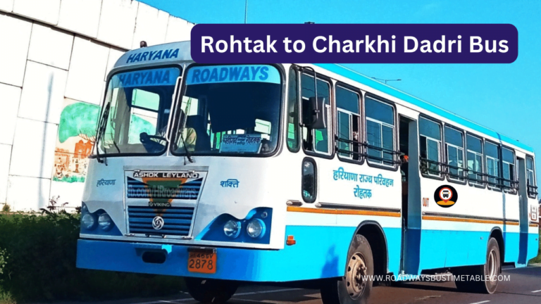Rohtak to Charkhi Dadri Bus