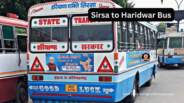 Sirsa to Haridwar Bus