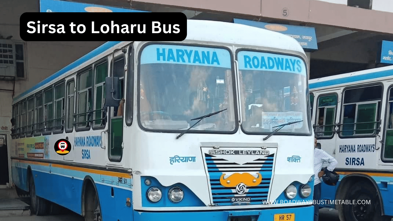 Sirsa to Loharu Bus