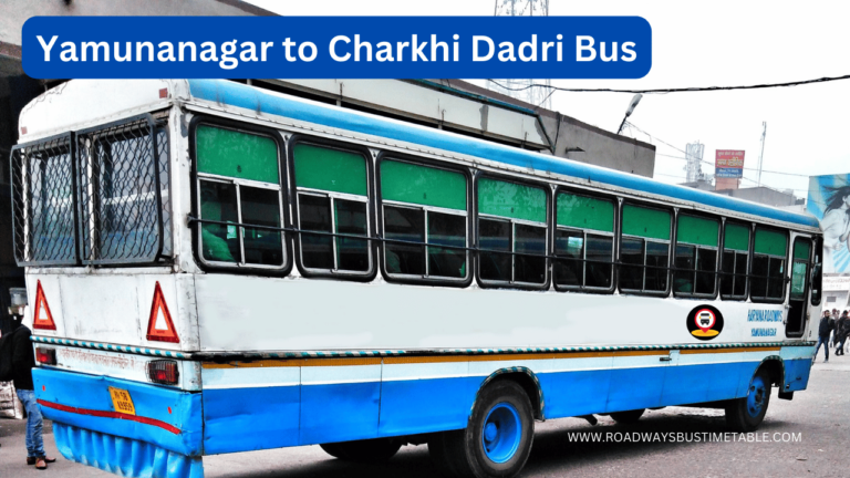 Yamunanagar to Charkhi Dadri Bus